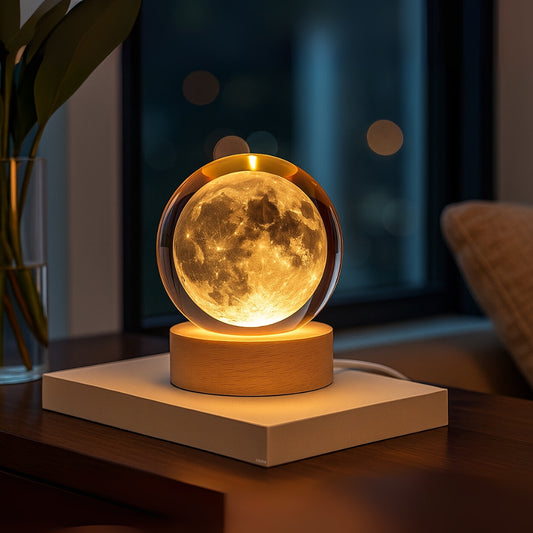 CRISTAL MOON TEBAL LAMP